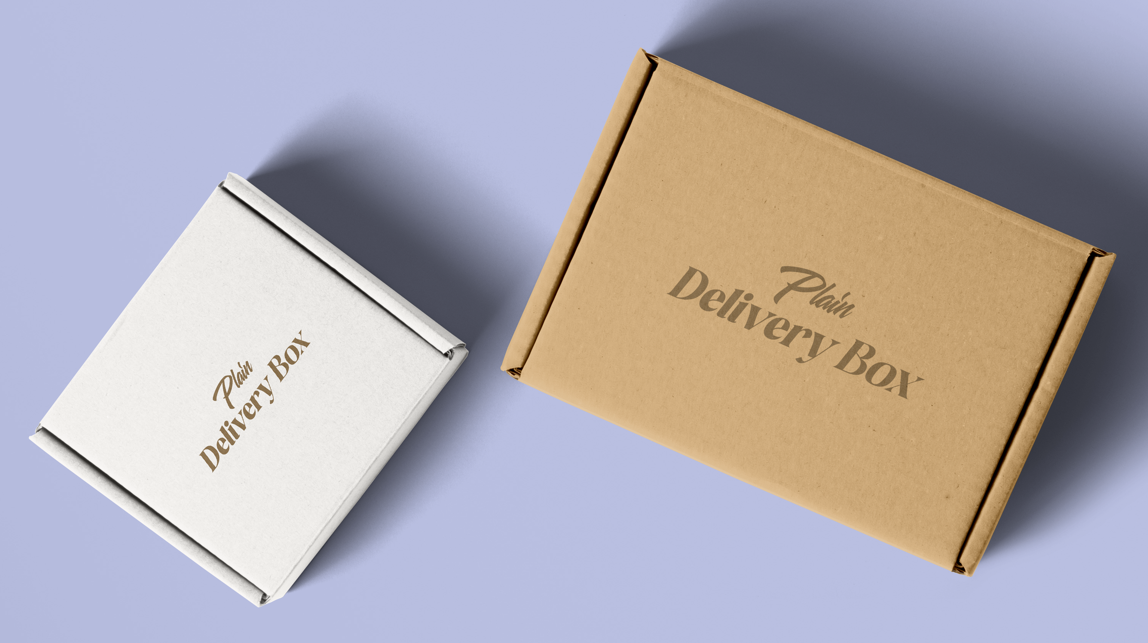 Plain Delivery Box