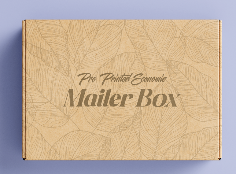 Pre-Printed Economic Mailer Box